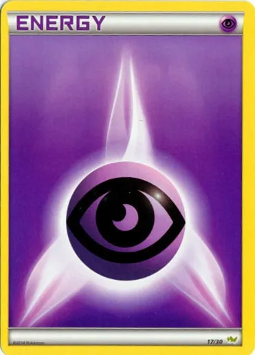 Énergie Psy, carte Pokémon TK6N 017 — extension XY Trainer Kit: Noivern