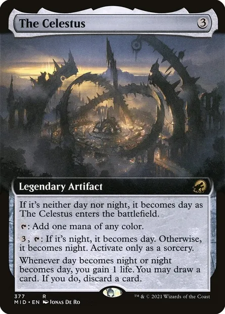 The Celestus, Magic card MID 377 — Innistrad: Midnight Hunt set
