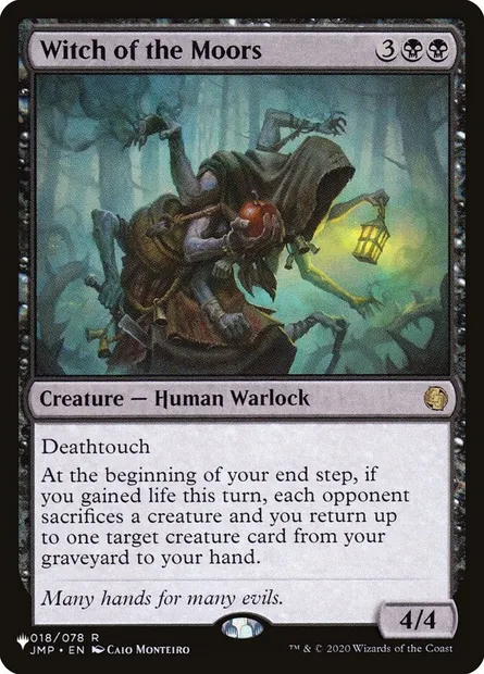 Envoûteuse des landes, carte Magic PLST JMP-18 — extension The List