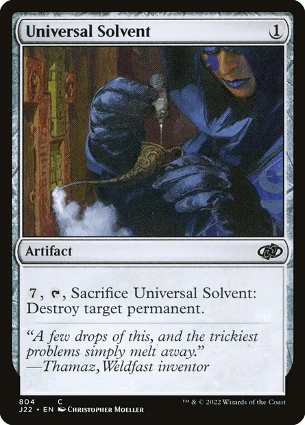 Universal Solvent, Magic card J22 804 — Jumpstart 2022 set