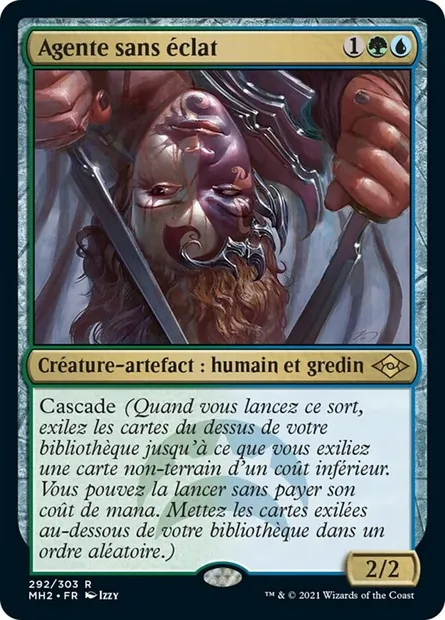 Agente sans éclat, carte Magic MH2 292 — extension Horizons du Modern 2