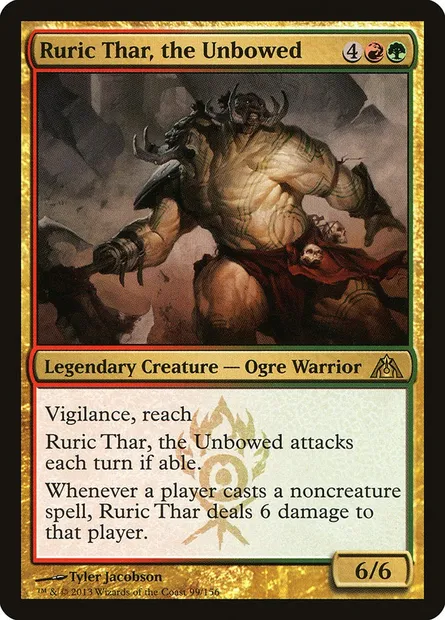 Ruric Thar, the Unbowed, Magic card DGM 99 — Dragon's Maze set