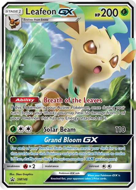 Phyllali GX, carte Pokémon SM 146 — extension Promo SM