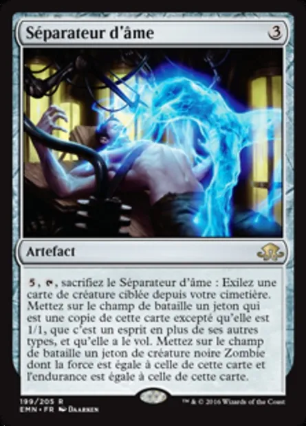 Séparateur d'âme, carte Magic EMN 199 — extension La lune hermétique