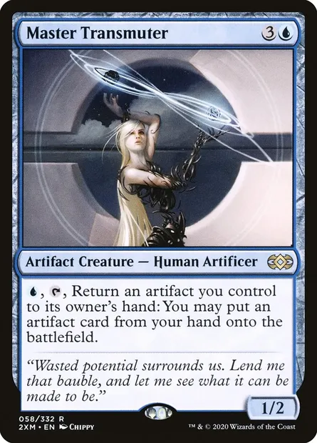 Master Transmuter, Magic card 2XM 58 — Double Masters set
