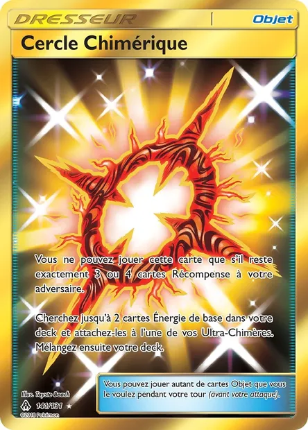 Cercle Chimérique, carte Pokémon FLI 141 — extension Lumière Interdite