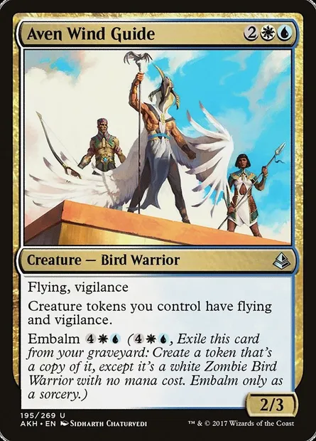 Aven Wind Guide, Magic card AKH 195 — Amonkhet set
