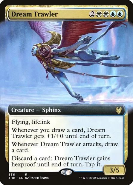 Dream Trawler, Magic card THB 336 — Theros Beyond Death set