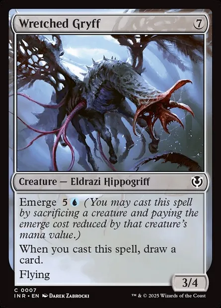 Wretched Gryff, Magic card INR 7 — Innistrad Remastered set