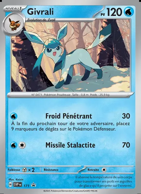Givrali, carte Pokémon PR-SV 171 — extension SVP Black Star Promos