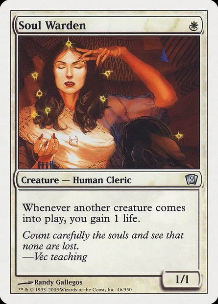 Garde des âmes, carte Magic 9ED 46 — extension Neuvième Edition