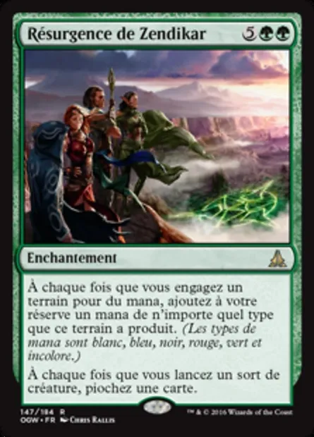 Résurgence de Zendikar, carte Magic OGW 147 — extension Le serment des Sentinelles