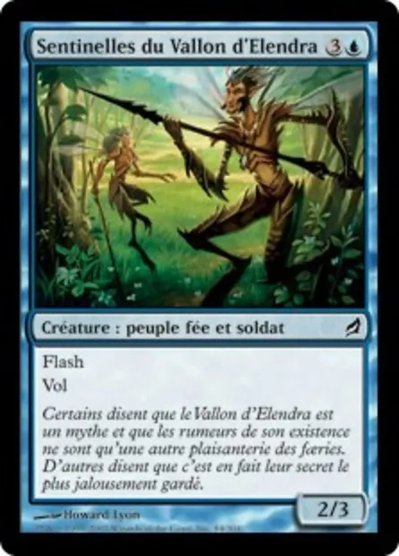 Sentinelles du Vallon d'Elendra, carte Magic LRW 84 — extension Lorwyn