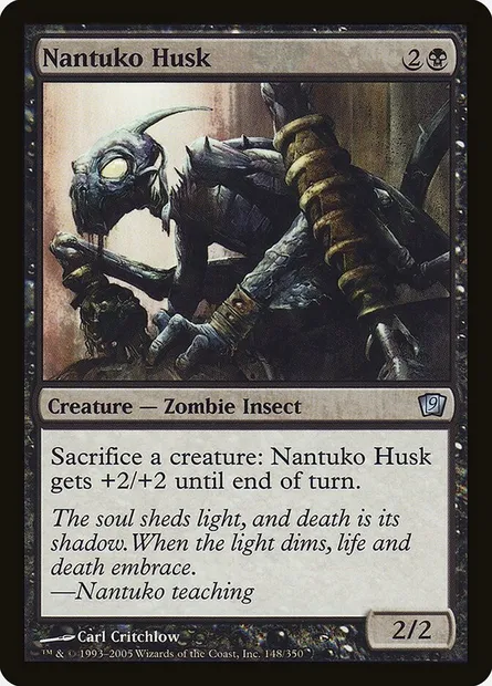 Nantuko Husk, Magic card 9ED 148★ — Ninth Edition set