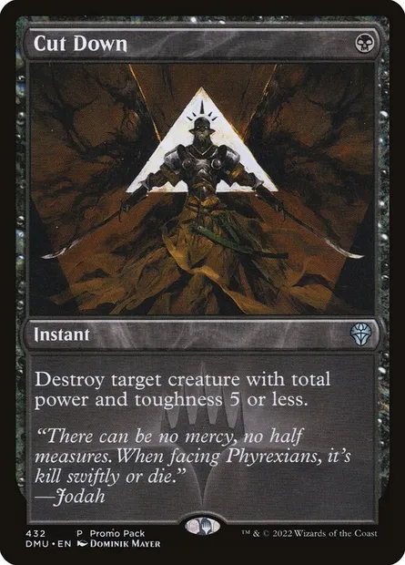 Cut Down, Magic card DMU 432 — Dominaria United set