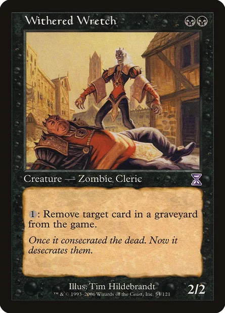 Misérable loqueteux, carte Magic TSB 54 — extension Time Spiral Timeshifted