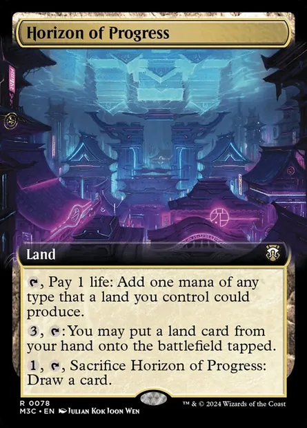 Horizon of Progress, Magic card M3C 78 — Modern Horizons 3 Commander set