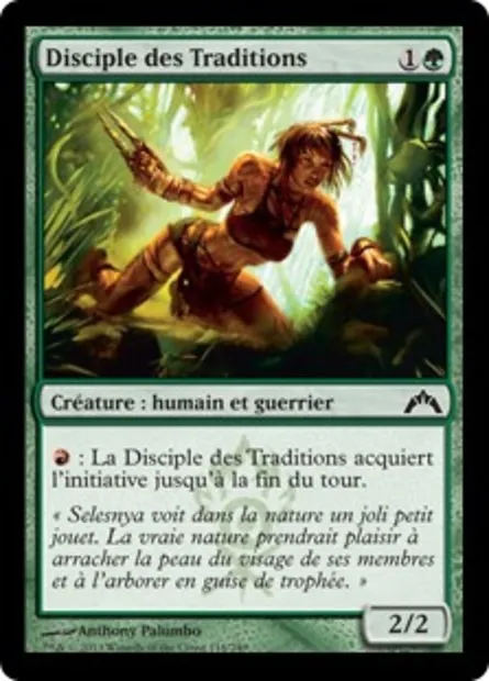 Disciple des Traditions, carte Magic GTC 118 — extension Insurrection