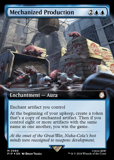 Mechanized Production, Magic card PIP 989 — Fallout set