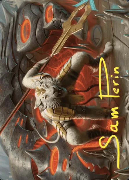 Sunspear Shikari // Sunspear Shikari, carte Magic ACMM 4 — extension Commander Masters Art Series