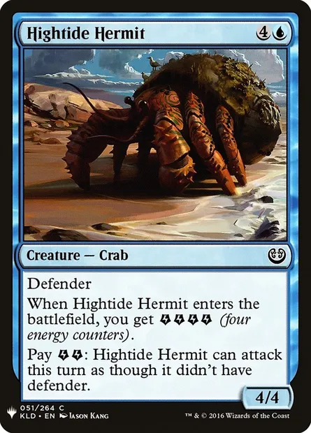 Hightide Hermit, Magic card PLST KLD-51 — The List set