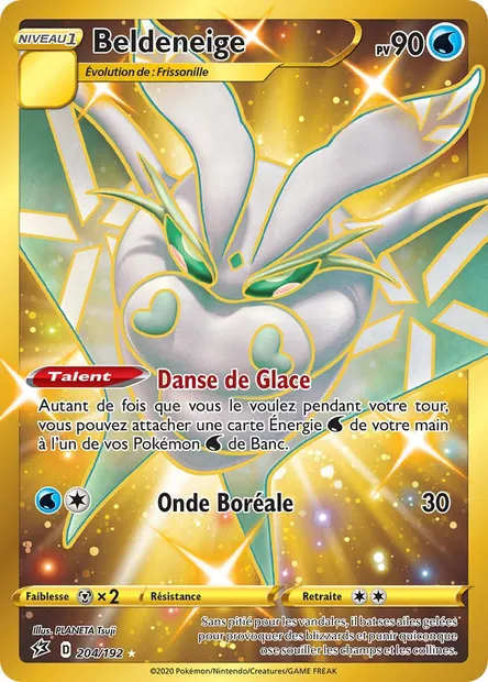 Beldeneige, carte Pokémon RCL 204 — extension Clash des Rebelles