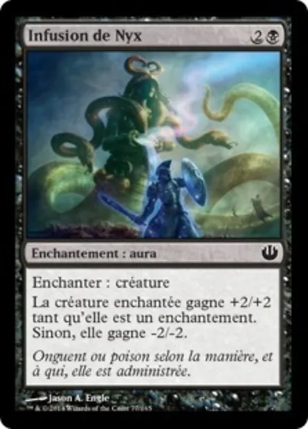 Infusion de Nyx, carte Magic JOU 77 — extension Incursion dans Nyx
