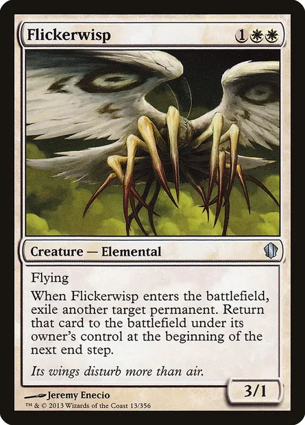Flickerwisp, Magic card C13 13 — Commander 2013 set