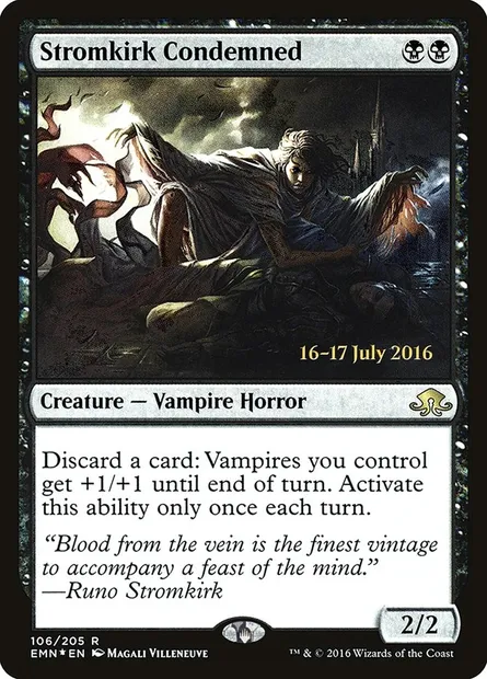 Stromkirk Condemned, Magic card PEMN 106s — Eldritch Moon Promos set
