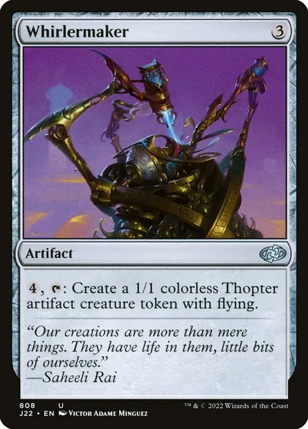Whirlermaker, Magic card J22 808 — Jumpstart 2022 set
