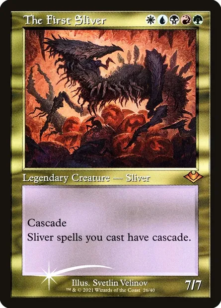 The First Sliver, Magic card H1R 26 — Modern Horizons 1 Timeshifts set