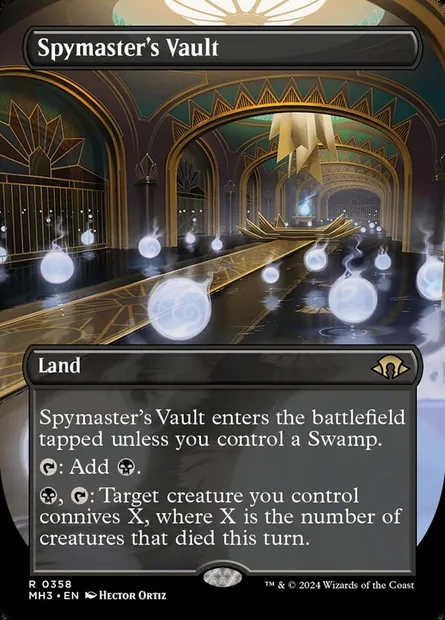 Spymaster's Vault, Magic card MH3 358 — Modern Horizons 3 set