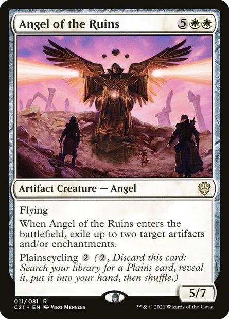 Angel of the Ruins, Magic card C21 11 — Commander 2021 set