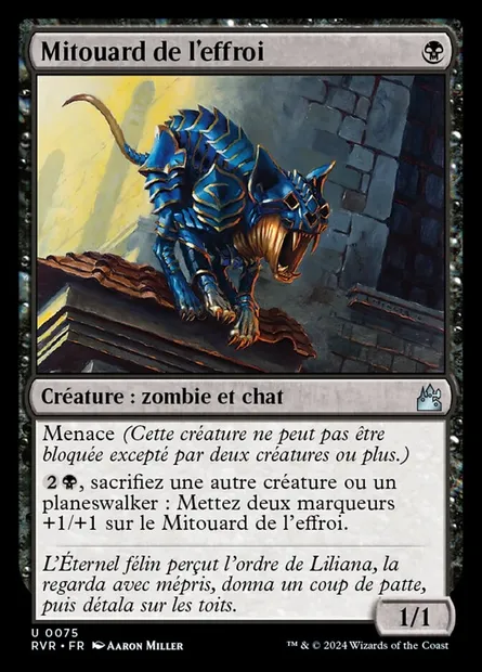 Mitouard de l'effroi, carte Magic RVR 75 — extension Ravnica Remastered