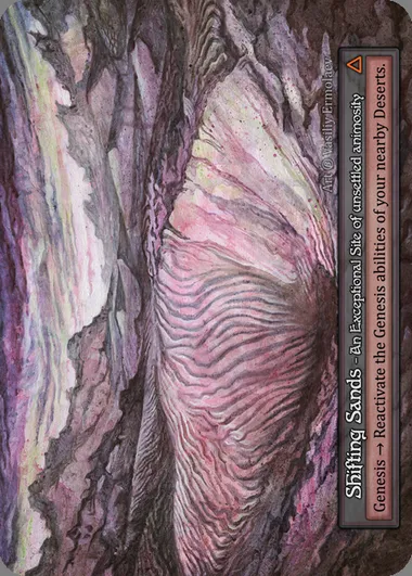 Shifting Sands, carte Sorcery BET 392 — extension Beta