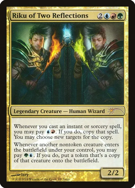 Riku aux deux reflets, carte Magic J14 3 — extension Judge Gift Cards 2014