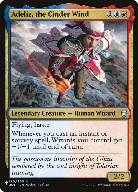 Adeliz, the Cinder Wind, Magic card PLST DOM-190 — The List set