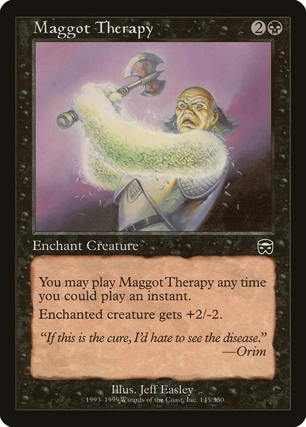 Maggot Therapy, Magic card MMQ 145 — Mercadian Masques set