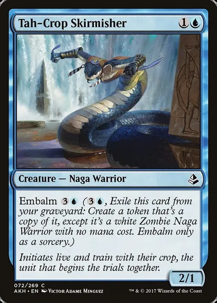 Tah-Crop Skirmisher, Magic card AKH 72 — Amonkhet set