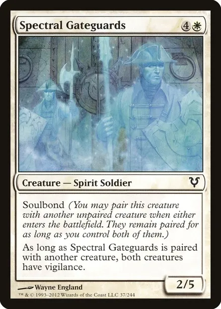 Spectral Gateguards, Magic card AVR 37 — Avacyn Restored set