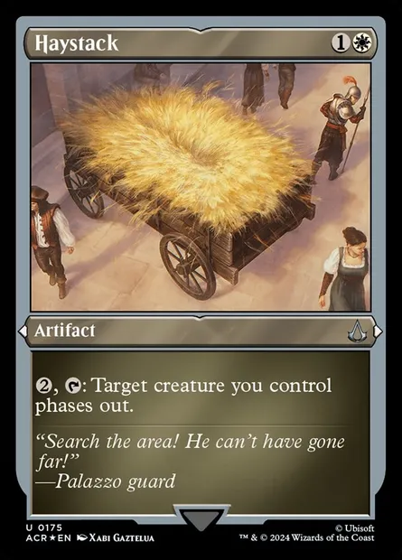 Haystack, Magic card ACR 175 — Assassin's Creed set