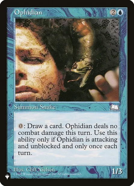 Ophidien, carte Magic PLST WTH-45 — extension The List