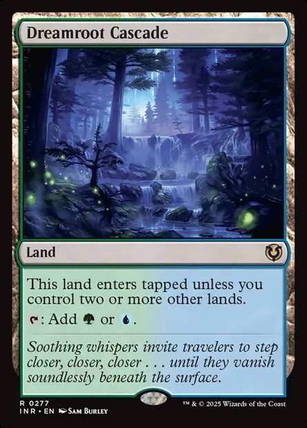 Dreamroot Cascade, Magic card INR 277 — Innistrad Remastered set