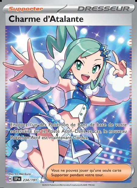 Charme d'Atalante, carte Pokémon SSP 234 — extension Étincelles Déferlantes