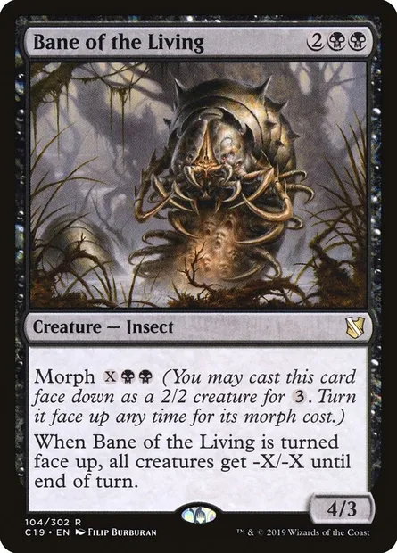 Bane of the Living, Magic card C19 104 — Commander 2019 set