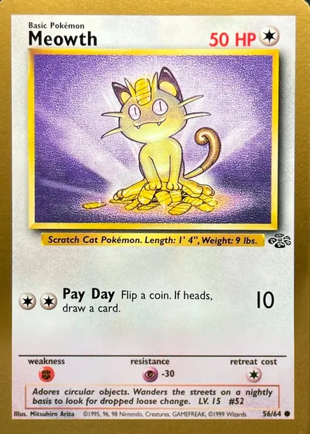 Meowth, Pokémon card PR 056-2 — Assorted Promos set