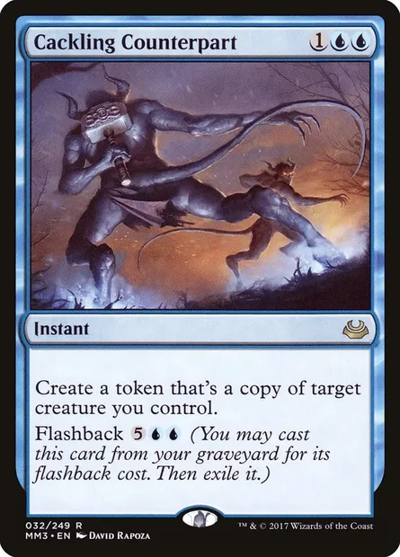 Cackling Counterpart, Magic card MM3 32 — Modern Masters 2017 set