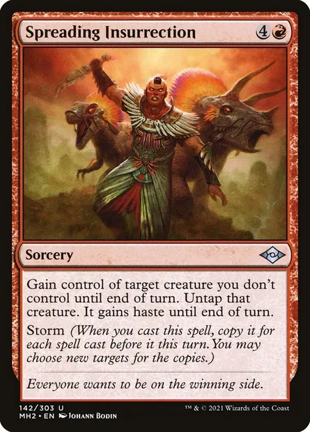 Spreading Insurrection, Magic card MH2 142 — Modern Horizons 2 set