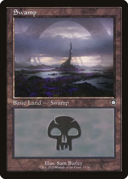 Marais, carte Magic BRC 33 — extension The Brothers' War Commander
