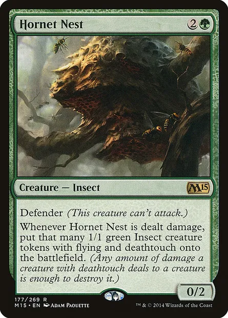 Hornet Nest, Magic card M15 177 — Magic 2015 set